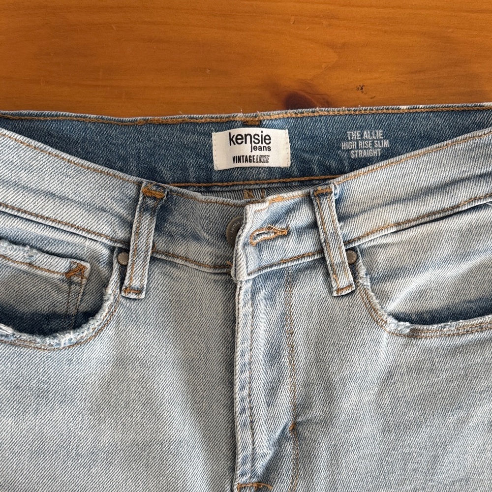 Kensie Vintage Light Blue Jeans